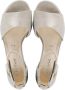 Gabor Sandalen Dames Damesschoenen Suède Blokhak hoogte 4 cm 22.902 glitter Beige - Thumbnail 15
