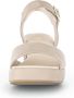 Gabor Sandalen met hak beige Suede Dames - Thumbnail 13