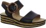 Gabor 24.550 Dames platform sandaal Zwart - Thumbnail 8