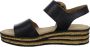 Gabor 24.550 Dames platform sandaal Zwart - Thumbnail 5