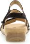 Gabor Sandalen zwart Nubuck Dames - Thumbnail 10