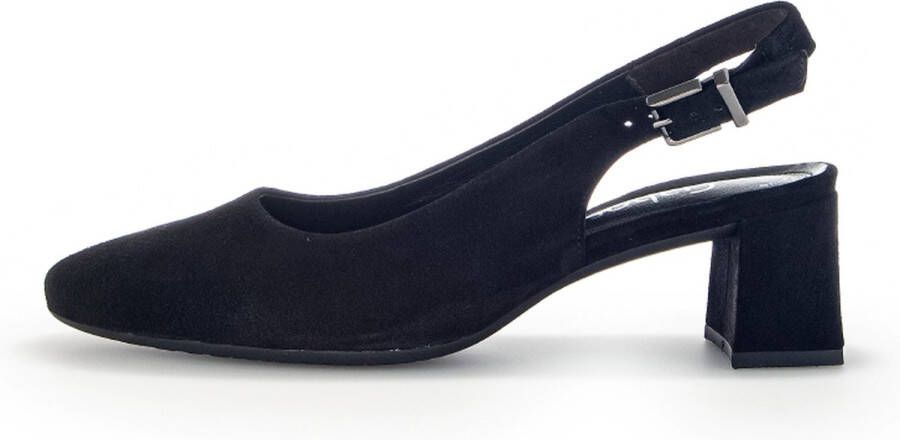 Gabor Slingback G Pumps zwart Suede Dames - Foto 10