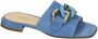 Gabor Slippers blauw Suede Dames - Thumbnail 8