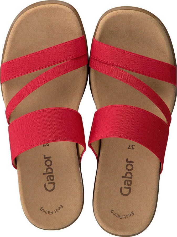 Gabor Slippers rood