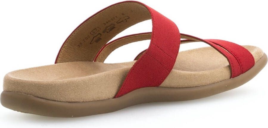Gabor Slippers rood