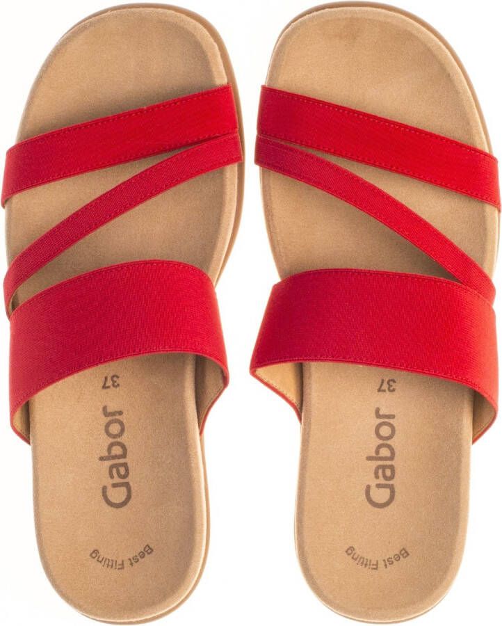 Gabor Slippers rood