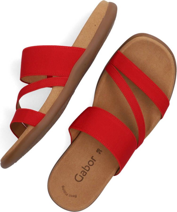 Gabor Slippers rood
