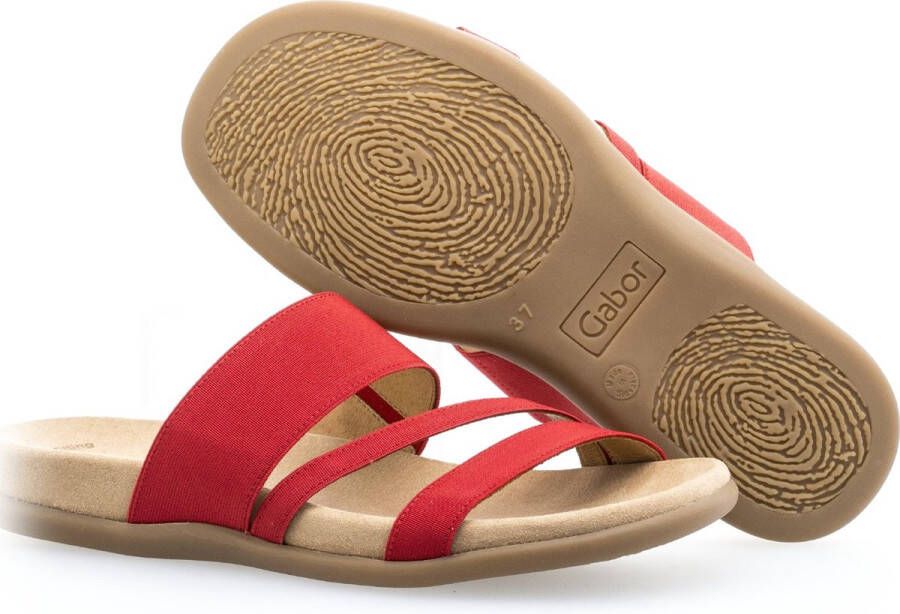 Gabor Slippers rood