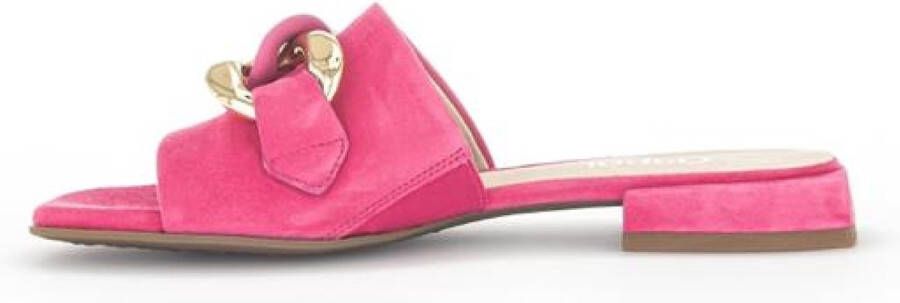 Gabor Slippers roze Suede Dames