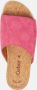 Gabor Fuchsia Leren Sandalen Pink Dames - Thumbnail 4