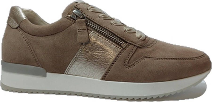 Gabor Sneaker 83.420.12 Taupe Suède