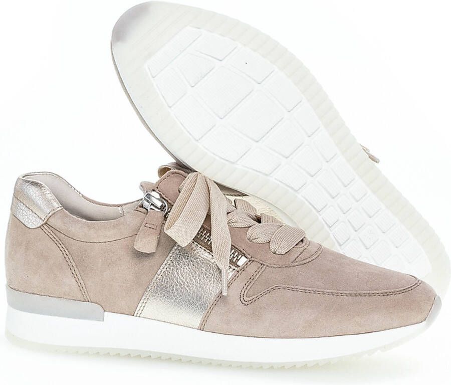 Gabor Sneaker 83.420.12 Taupe Suède