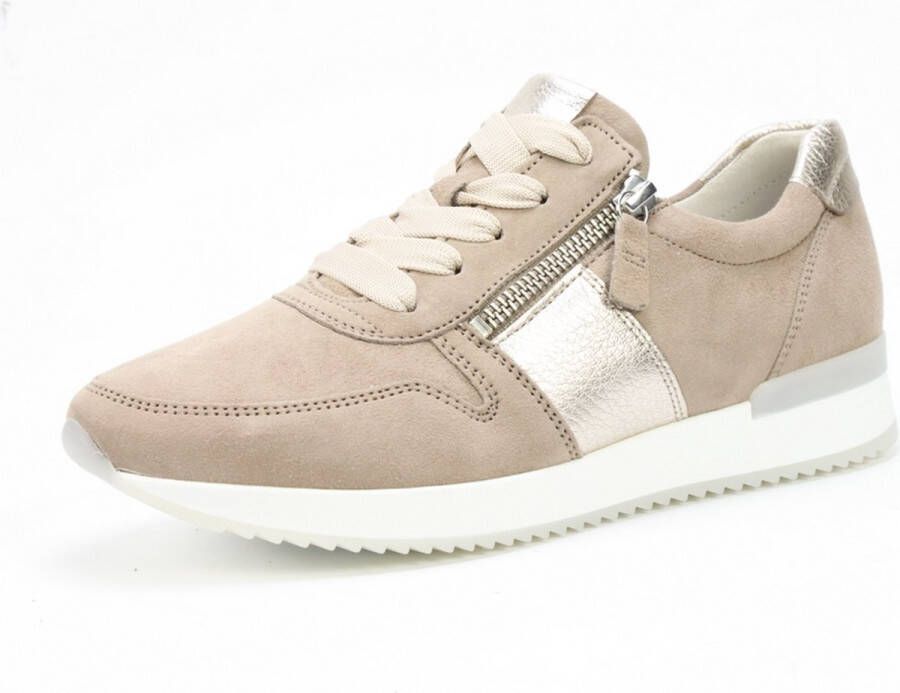 Gabor Sneaker 83.420.12 Taupe Suède