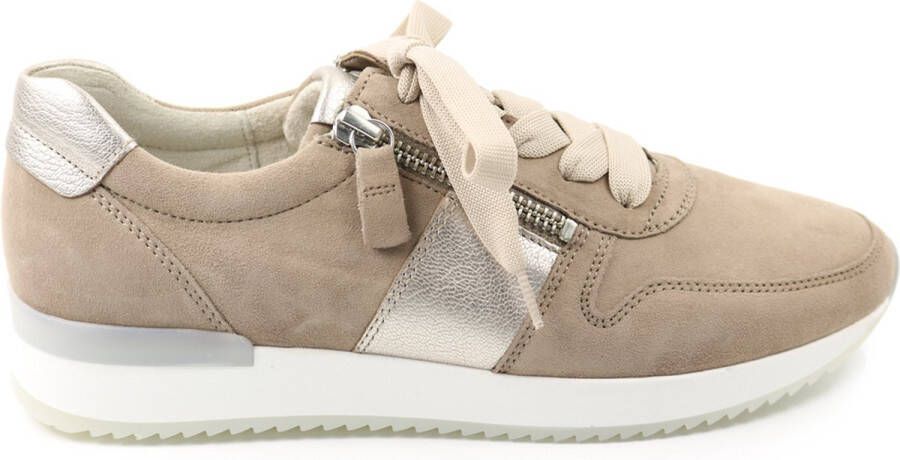 Gabor Sneaker 83.420.12 Taupe Suède