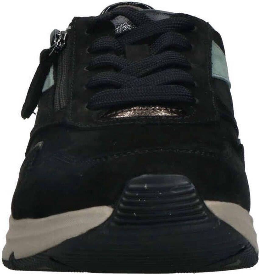 Gabor rollingsoft sensitive 96.896.87 dames rollende wandelsneaker zwart - Foto 8