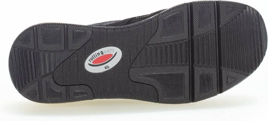 Gabor rollingsoft sensitive 96.896.87 dames rollende wandelsneaker zwart - Foto 9