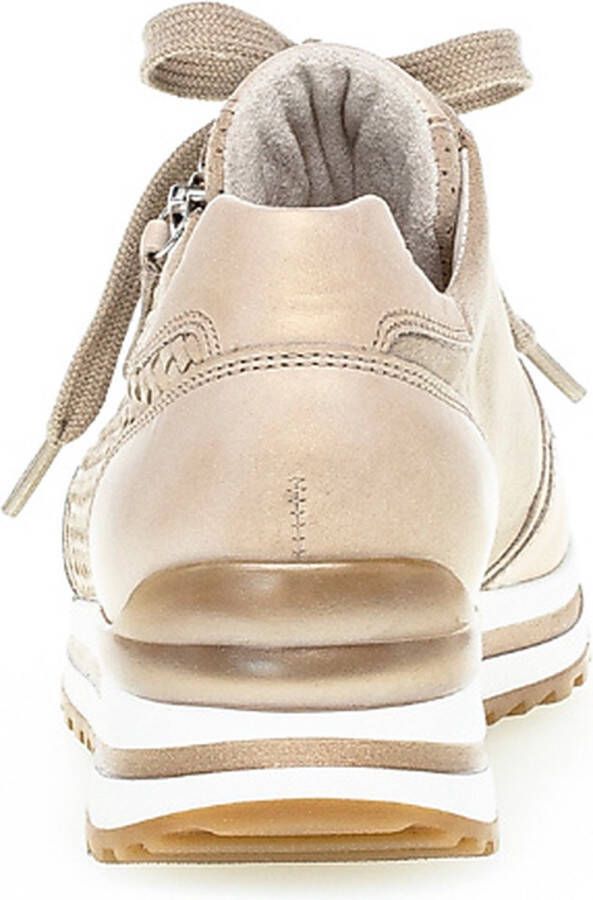 Gabor Sneakers beige Textiel