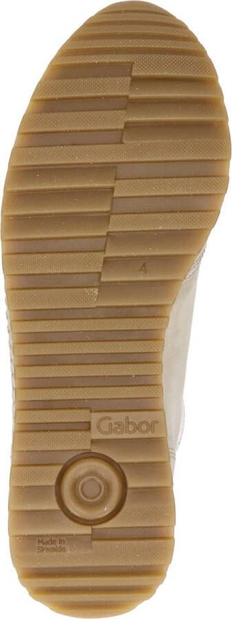 Gabor Sneakers beige Textiel