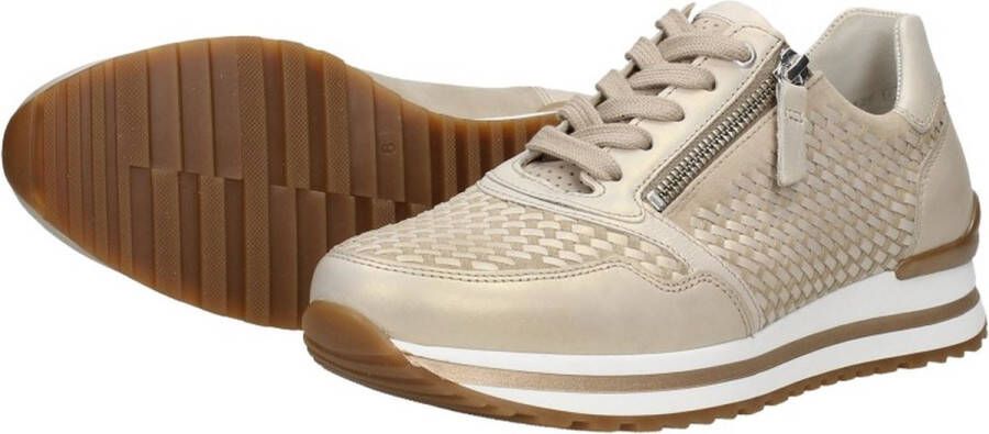 Gabor Sneakers beige Textiel