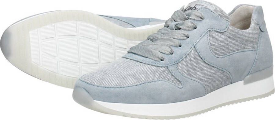 Gabor Sneakers blauw Suede 101277 Dames