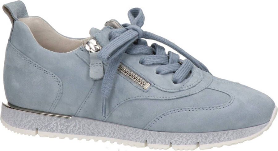 Gabor Sneakers blauw Suede