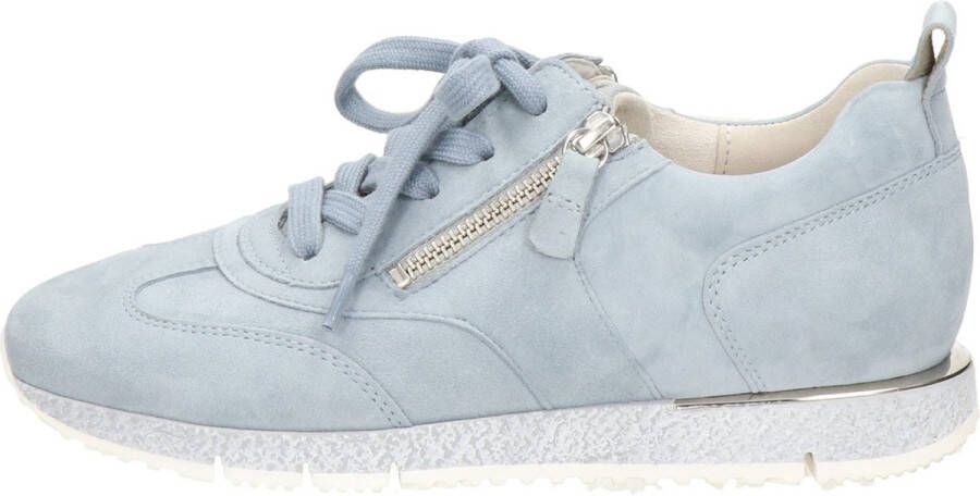 Gabor Sneakers blauw Suede