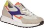 Gabor Comfort Beige-Paarse Sneaker H-leest Beige Dames - Thumbnail 6