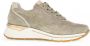 Gabor Sneakers Dames Lage sneakers Damesschoenen Suède 86.587 Groen - Thumbnail 3
