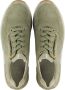 Gabor Sneakers Dames Lage sneakers Damesschoenen Suède 86.587 Groen - Thumbnail 13