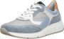 Gabor 86.475.36 Grey Blue Orange Lage sneakers - Thumbnail 8