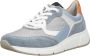 Gabor 86.475.36 Grey Blue Orange Lage sneakers - Thumbnail 12