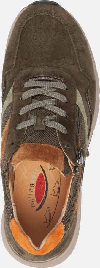 Gabor Sneakers Groen Suede 102305 Dames