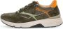 Gabor rollingsoft sensitive 96.896.34 dames rollende wandelsneaker groen - Thumbnail 4