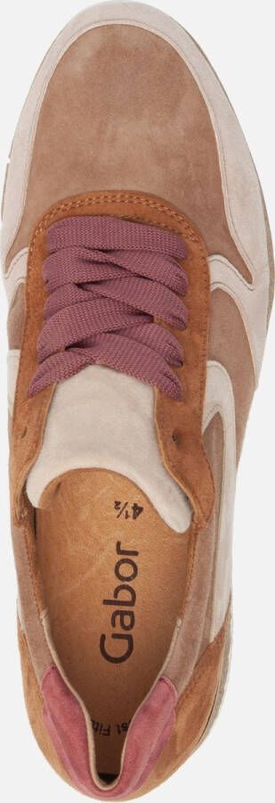 Gabor Sneakers roze Suede 102213 Dames