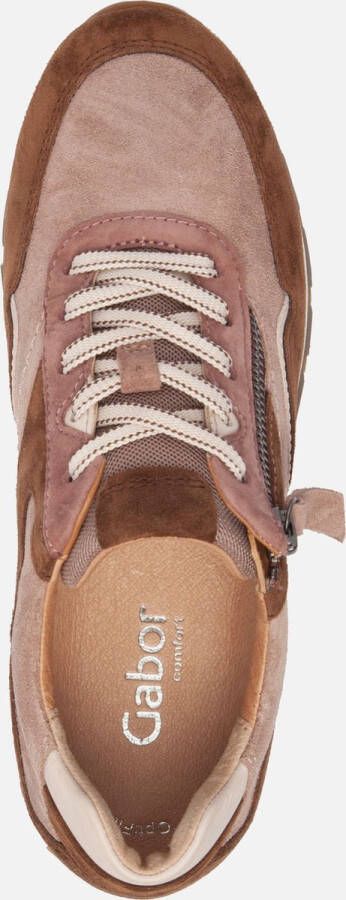 Gabor Sneakers roze Suede 102412 Dames