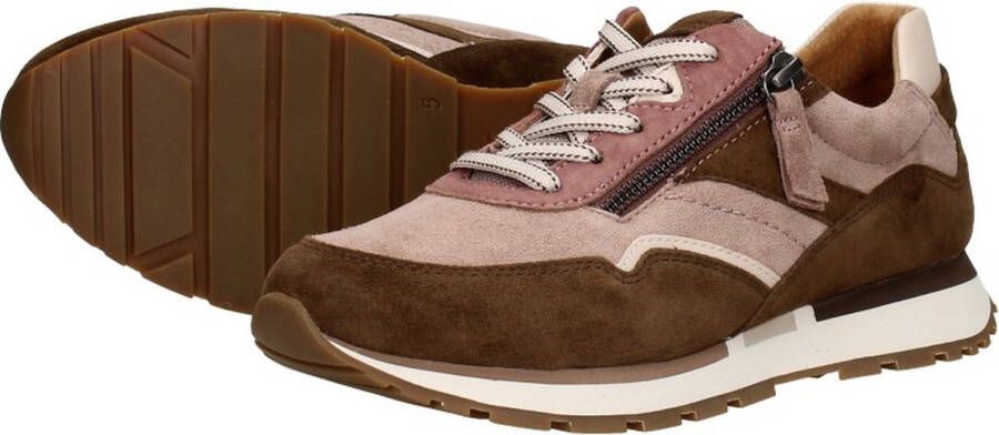 Gabor Sneakers roze Suede 102412 Dames