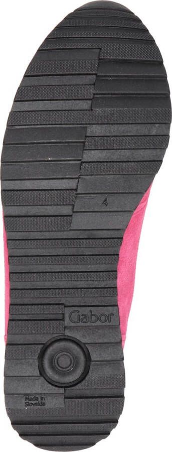 Gabor Sneakers roze Suede Dames