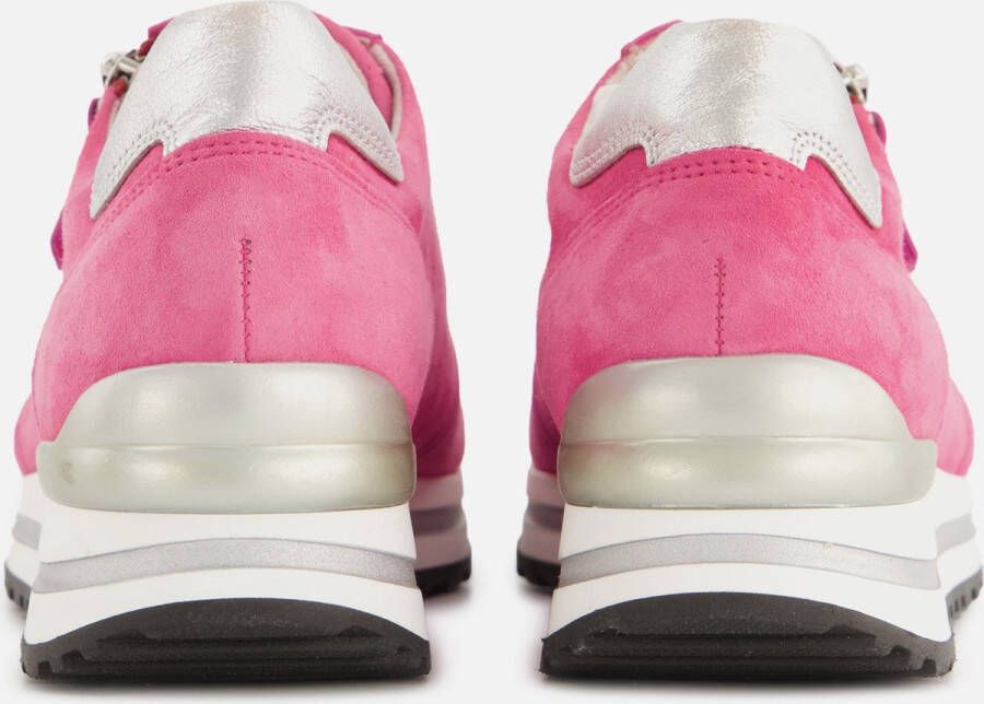 Gabor Sneakers roze Suede Dames