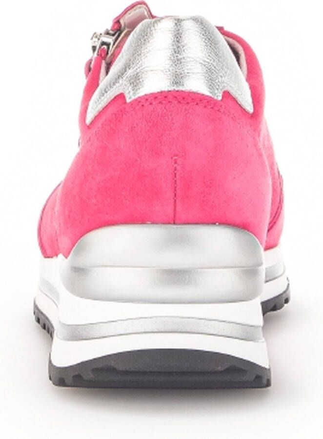 Gabor Sneakers roze Suede Dames