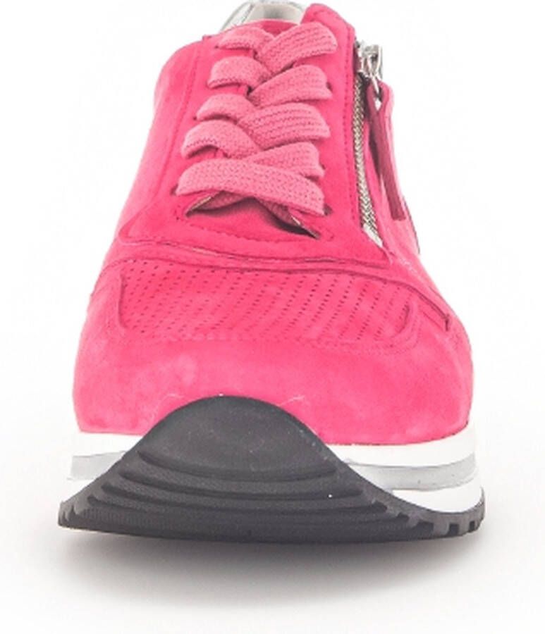 Gabor Sneakers roze Suede Dames