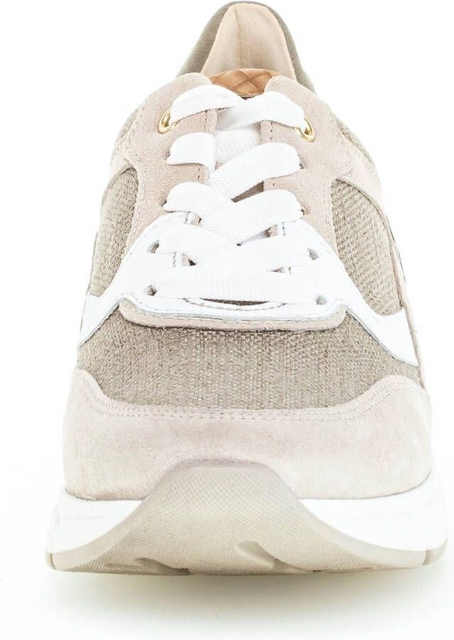 Gabor Sneakers taupe Synthetisch Dames