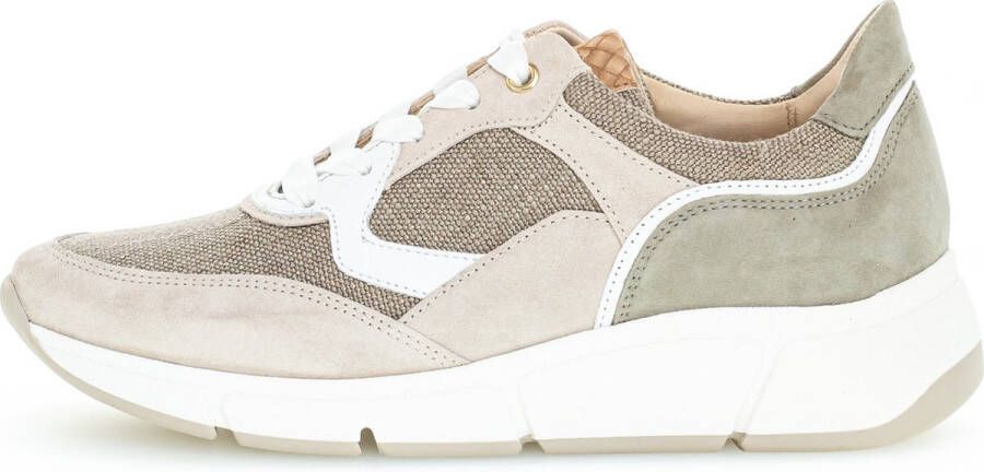 Gabor Sneakers taupe Synthetisch Dames