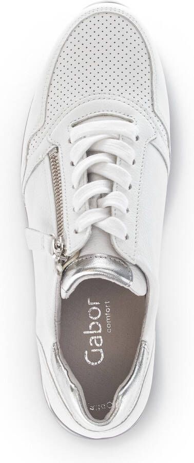 Gabor Sneakers wit Leer Dames