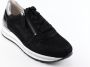 Gabor sneaker art 06.528 87 Zwart Nubuck H leest uitneembaar voetbed veter en rits - Thumbnail 9