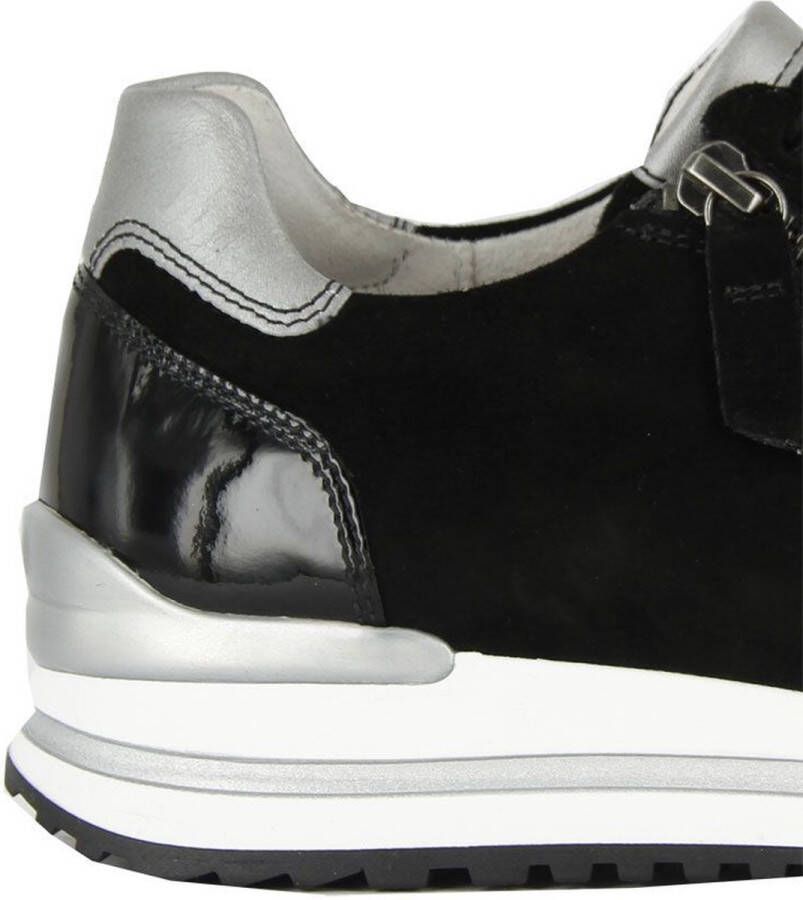 Gabor Sneakers met sleehak Turijn vrijetijdsschoen lage schoen veterschoen met verwisselbaar voetbed h-breedte - Foto 5