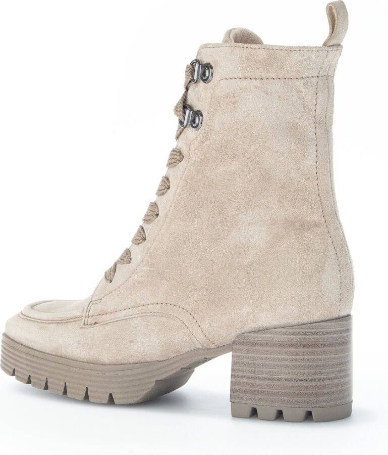 Gabor Veterboots beige Suede