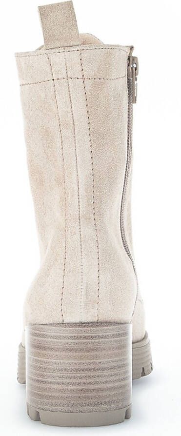 Gabor Veterboots beige Suede