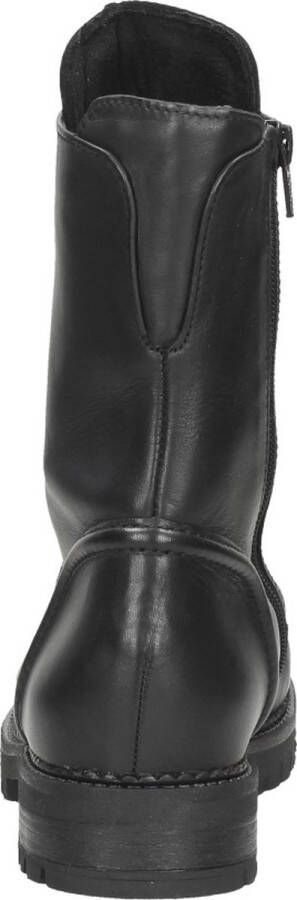 Gabor Veterboots Dames Laarzen Damesschoenen Leer 92.723.57 Zwart
