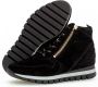 Gabor Sneakers Dames Lage sneakers Damesschoenen Suède 96.455 Zwart - Thumbnail 14