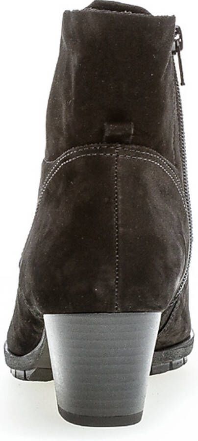 Gabor Veterlaarsje H Zwart Nubuck